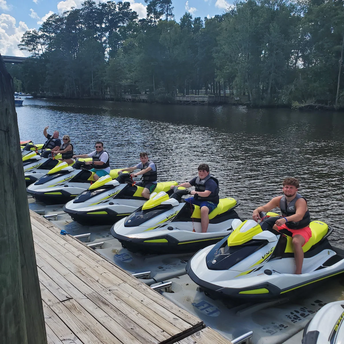 beachwalk jetskiing